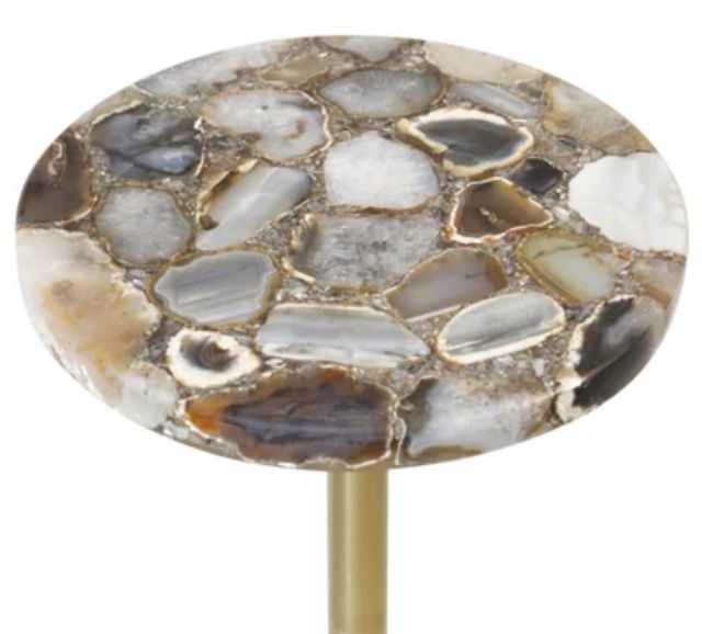 StyleCraft Wild Agate Accent Drink Table-1