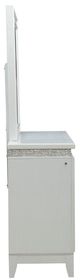 Liberty Furniture Reflections Pearl White/Rhinestone Dresser and Mirror-3