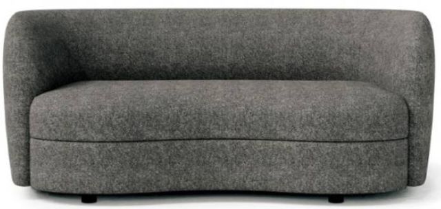 Furniture of America® Versoix Charcoal Gray Loveseat-2