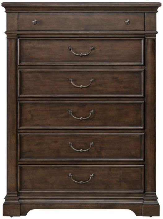 Liberty Furniture Arden Road Satin Cherry Chest-2