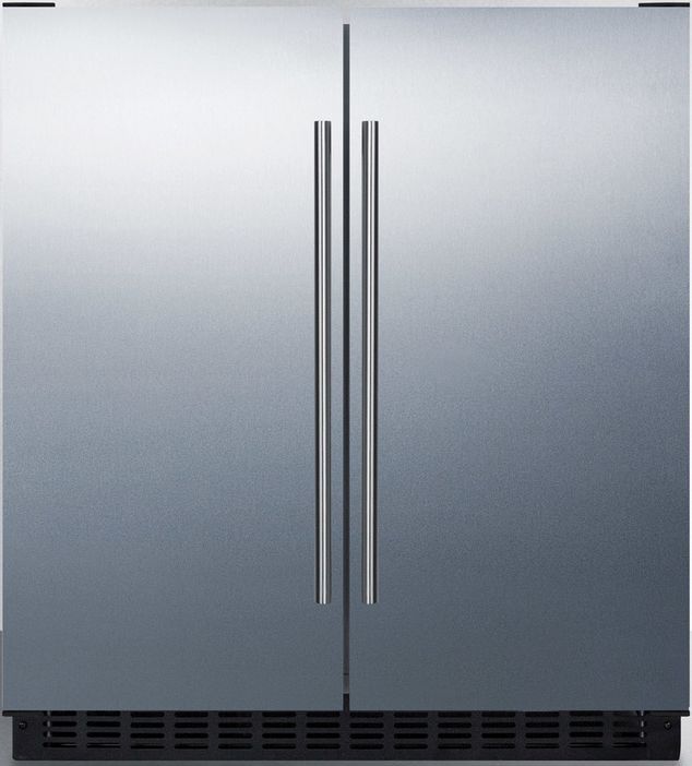 Summit® 5.4 Cu. Ft. Stainless Steel Under the Counter Refrigerator-0