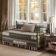 Olliix by Woolrich Tan Winter Plains 5 Piece Day Bed Cover Set-4