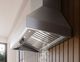 Falmec Pyramid Pro 36" Scotch Brite Stainless Steel Wall Mounted Range Hood-2