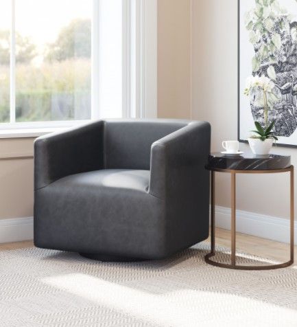 Zuo® Modern Brooks Gray Chair-2