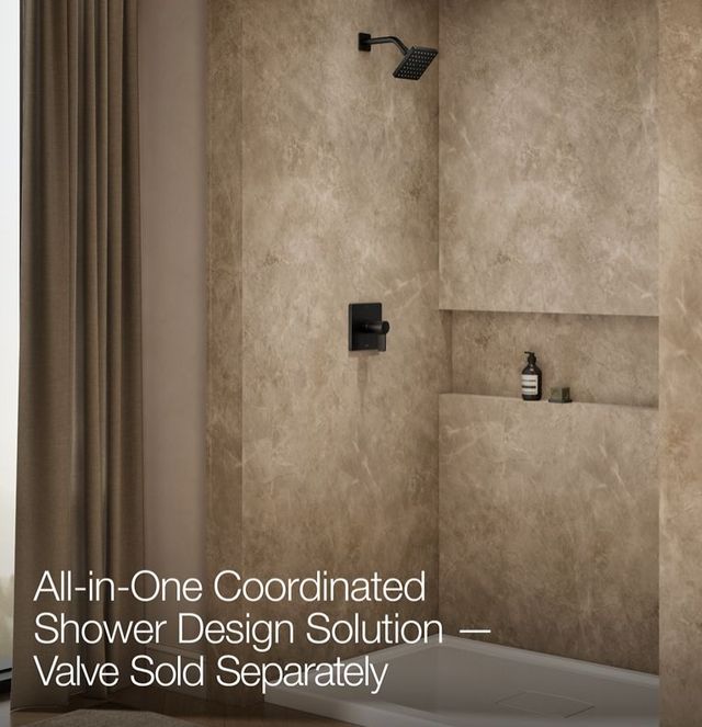 KOHLER® Parallel® Rite-Temp® Matte Black 1.75 GPM Shower Trim Kit-4