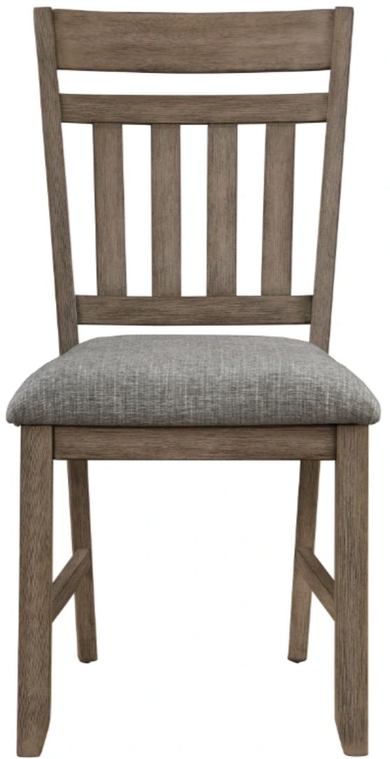 New Classic® Home Furnishings Harrisburg Walnut Brown Dining Side Chair-2