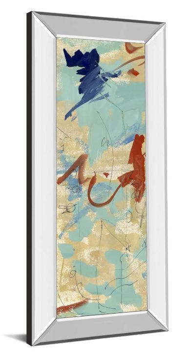 Classy Art Composition 4B by Melissa Wang Mirror Framed Wall Art-1
