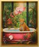 Stylecraft Cheetah Tropical Retreat Wall Art-0