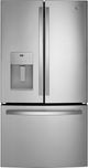 GE® 36 in. 20.6 Cu. Ft. Fingerprint Resistant Stainless Steel Counter Depth French Door Refrigerator-0
