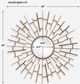 Uttermost® Tangled Antiqued Golden Bronze Round Mirror-3