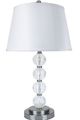 Furniture of America® Oona 2-Piece White Table Lamp Set-0