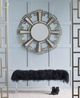 A & B Home Rhodes Gold Cafe Mirror-1