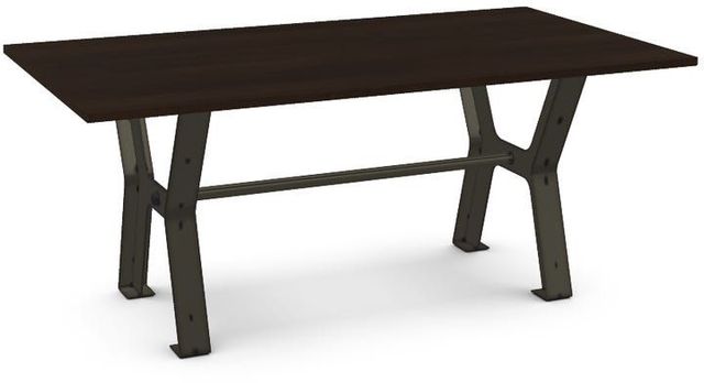 Amisco Customizable Parade 42" Birch Veneer Short Table-0