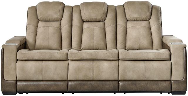 Signature Design by Ashley® Next-Gen DuraPella 3-Piece Sand Reclining Living Room Set-1