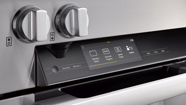 Miele 48" Natural Gas Clean Touch Steel Pro Style Dual Fuel Range-1