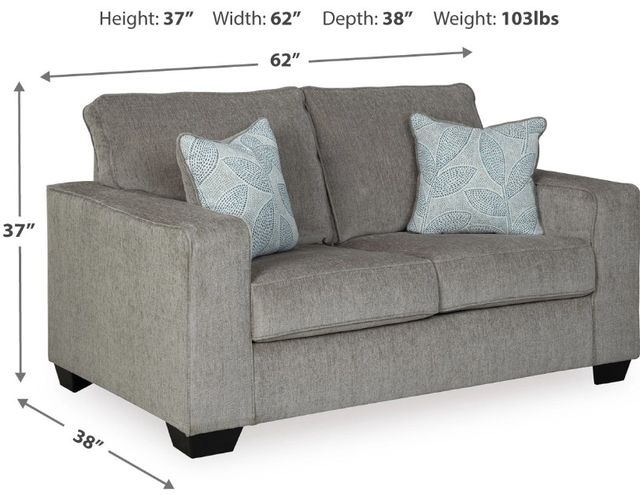 Signature Design by Ashley® Altari Alloy Loveseat-2