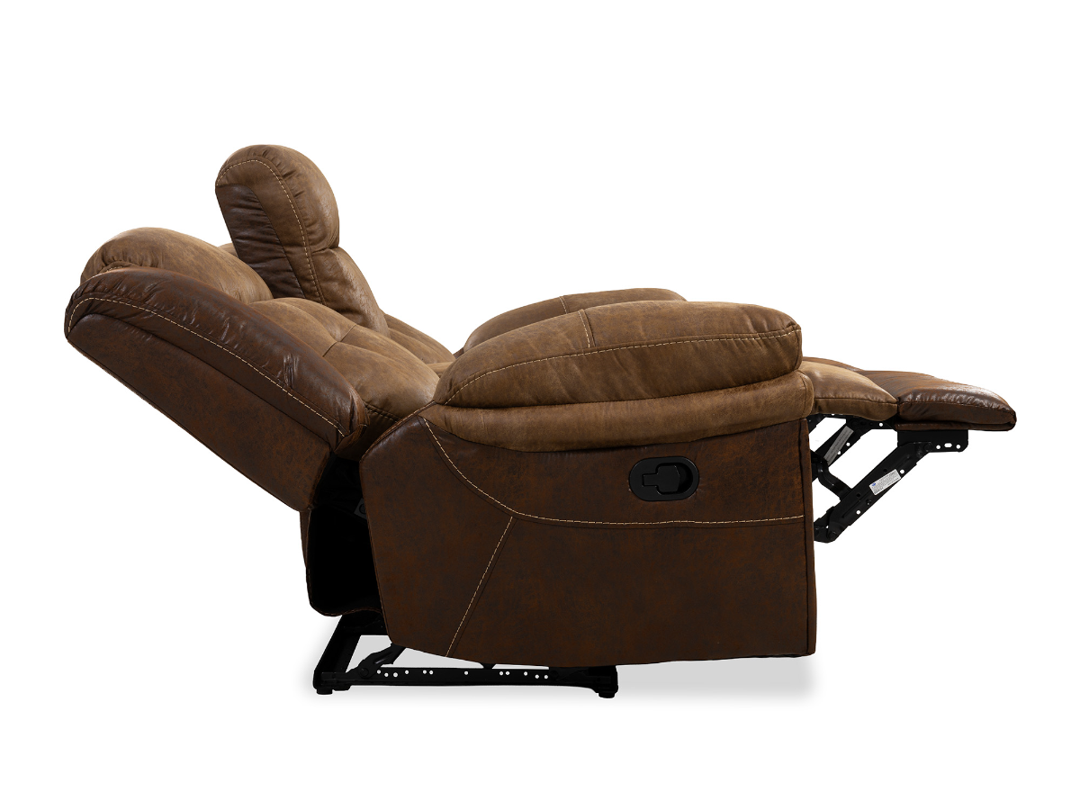 Buckaroo Reclining Console Loveseat | Bob Mills Furniture