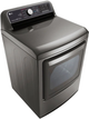 LG 7.3 Cu. Ft. Graphite Steel Front Load Electric Dryer-2