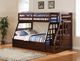 ACME Furniture Jason Espresso Twin Over Full Bunk Bed with Trundle and Storage-1