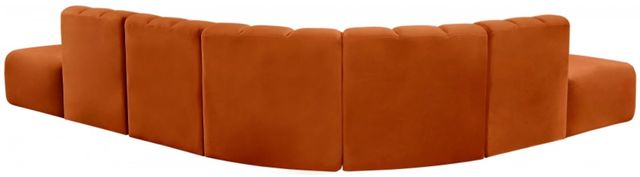 Meridian Furniture Arc 7-Piece Cognac Modular Sectional-4