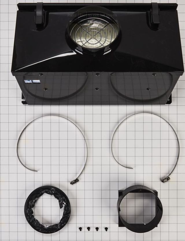 JennAir® Black Ductless Downdraft Vent Kit -3