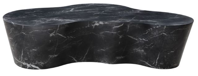 Meridian Furniture Monza Black Marble Coffee Table-1