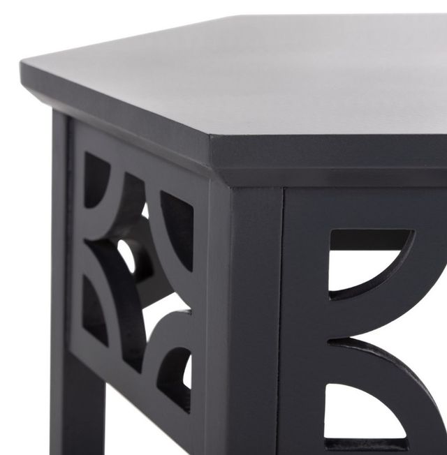 Safavieh Connor Charcoal Gray End Table-1
