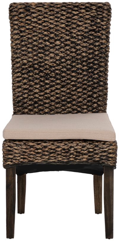 Coast2Coast Home™ Elodie 2-Piece Warm Natural Sea Grass Dining Chair Set-3