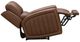 BarcaLounger® Pierce Homerun Cinnamon Leather Power Recliner-1