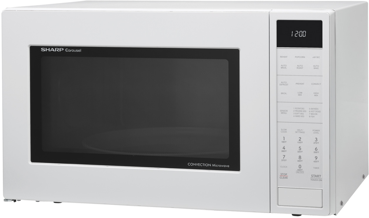 Sharp® 1.5 Cu. Ft. White Countertop Microwave | Richardson