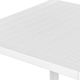Uttermost® Montellano White Aluminum Indoor-Outdoor Bar Table-4