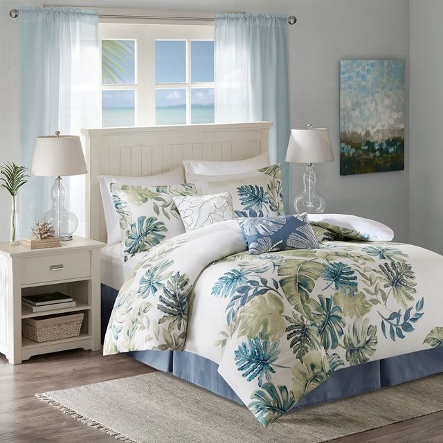 Olliix by Harbor House 6 Piece Multi Full Lorelai Cotton Printed Comforter Set-1