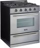 Unique Appliances Classic 30" Stainless Steel Off Grid Freestanding Propane Range-3