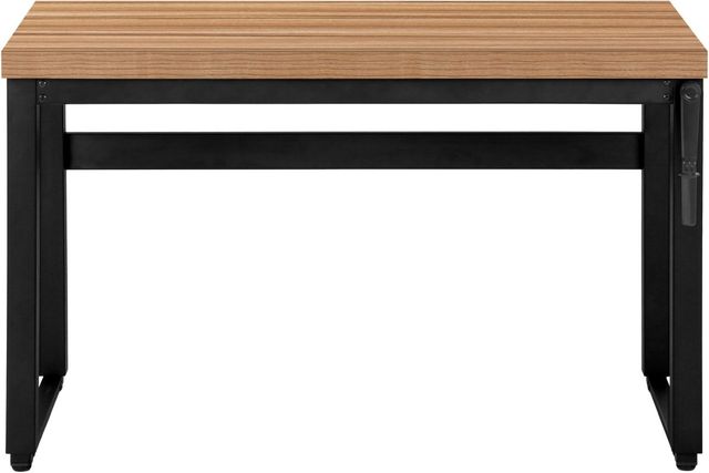 Monarch Specialties Inc. Black/Brown Desk With Adjustable Height-2