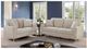 Furniture of America® Lauritz Light Gray Loveseat-1