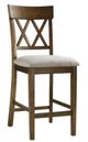 Homelegance® Balin Brown Counter Height Chair-0
