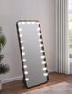 Coaster® Canton Black Standing Mirror with LED-1