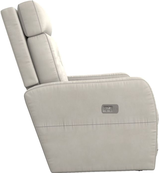 La-Z-Boy® Lennon Ice Leather Power Wall Recliner with Headrest and Lumbar-4