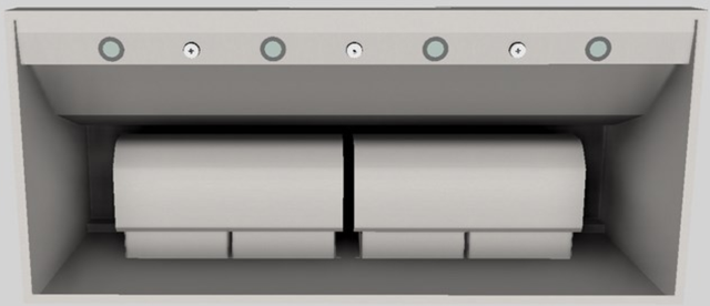 Vent-A-Hood® 54" Stainless Steel Wall Mounted Range Hood-3