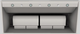 Vent-A-Hood® 54" Stainless Steel Wall Mounted Range Hood-3