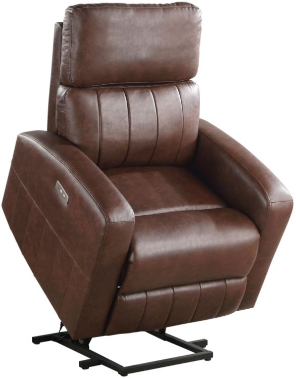 Homelegance® Wheaton Brown Power Lift Recliner-2