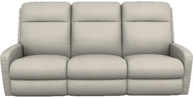 La-Z-Boy® Finley Dove Power Wall Reclining Sofa with Headrest and Lumbar-1