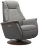 Stressless® by Ekornes® Customizable Max Large Power Recliner with Moon Wood Base-0