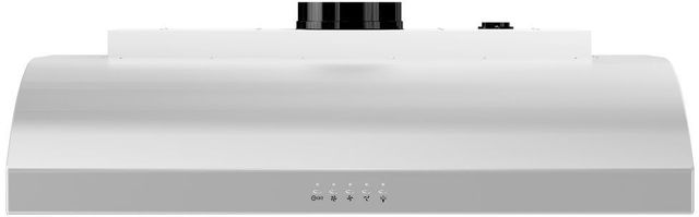 ZLINE 30" Stainless Steel Under Cabinet Range Hood with LED Lighting-0
