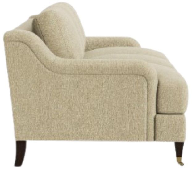 Bassett® Furniture Customizable Stockten English Arm Sofa with Casters-2