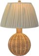 TOV Furniture Pallora Cream/Natural Rattan Table Lamp-4