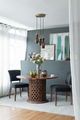 A & B Home Amber Lovell Tall Artisan Glass Vase-4