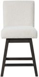 New Classic® Home Furnishings High Line White Swivel Counter Stool-2