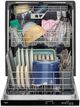 Whirlpool 24" Fingerprint Resistant Black Stainless Steel Top Control Built In Dishwasher-3