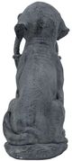 A & B Home Gray Mgo Dog Planter-3